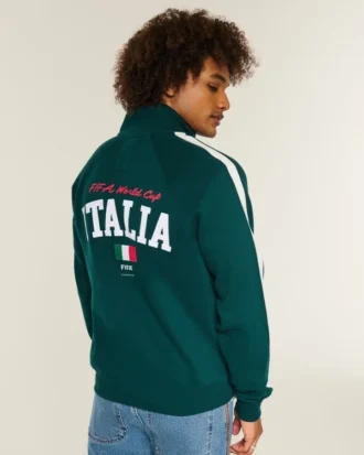 1990 FIFA World Cup Italia Graphic Fleece Track Jacket