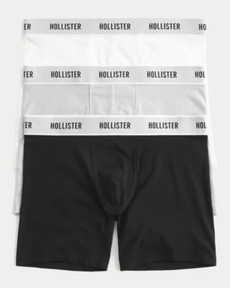 3-pak med længere boxershorts