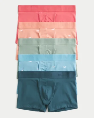 5-pak med boxershorts i klassisk længde