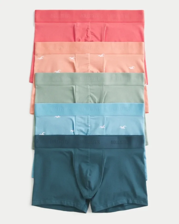 5-pak med boxershorts i klassisk længde