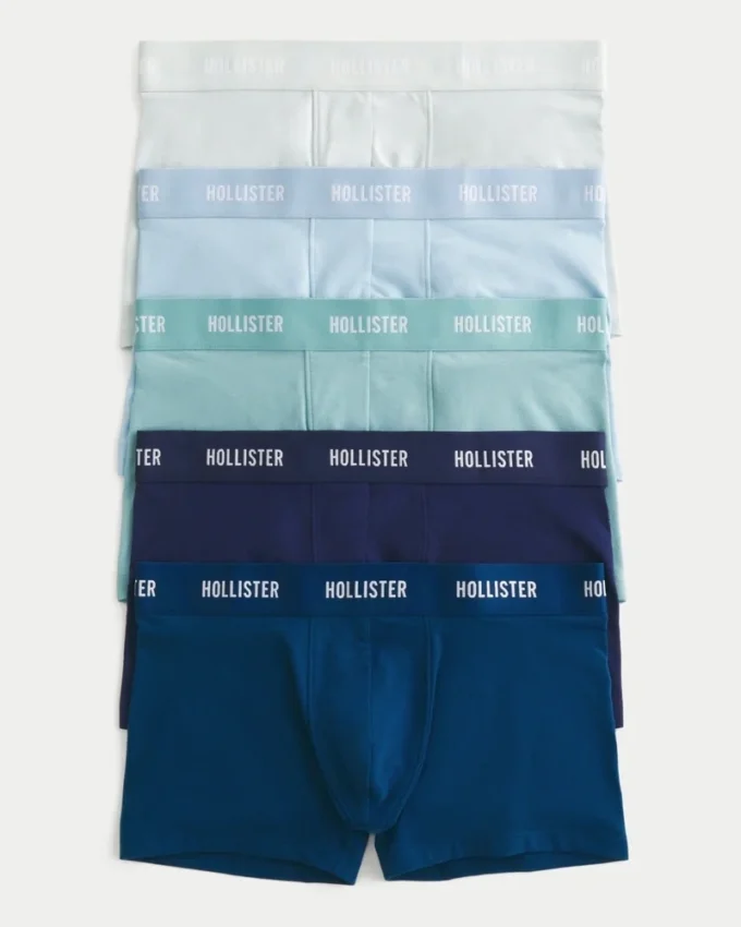 5-pak med boxershorts i klassisk længde