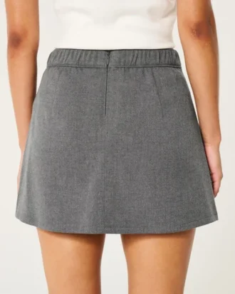 A-line mini-skort