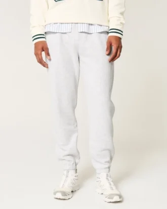 Afslappede joggingbukser i fleece