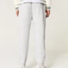 Afslappede joggingbukser i fleece Afslappede joggingbukser i fleece