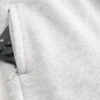 Afslappede joggingbukser i ribfleece Afslappede joggingbukser i ribfleece