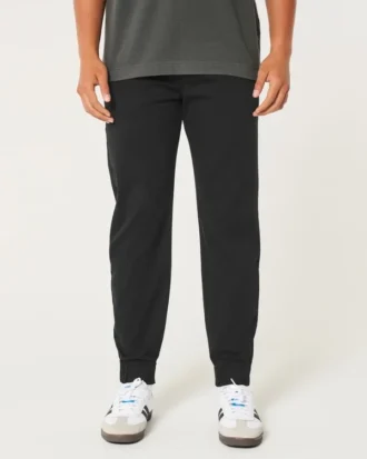 Afslappede joggingbukser i twill