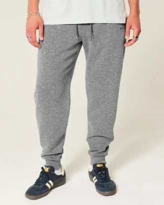 Afslappede joggingbukser med ribkant