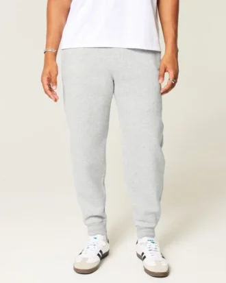 Afslappede joggingbukser med ribkant
