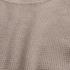 Afslappet langærmet termisk T-shirt med rund halsudskæring