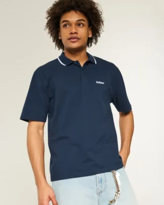 Afslappet logo-polo