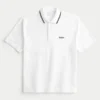 Afslappet logo-polo