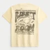 Afslappet Ribbit Room Saloon T-shirt med grafik Afslappet Ribbit Room Saloon T-shirt med grafik