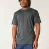 Afslappet stretch-T-shirt Afslappet stretch-T-shirt