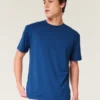 Afslappet stretch-T-shirt Afslappet stretch-T-shirt