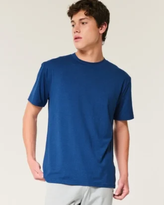 Afslappet stretch-T-shirt