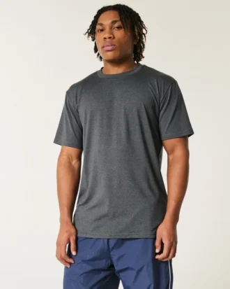 Afslappet stretch-T-shirt Afslappet stretch-T-shirt