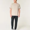 Afslappet stretch-T-shirt Afslappet stretch-T-shirt