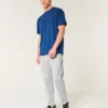 Afslappet stretch-T-shirt Afslappet stretch-T-shirt