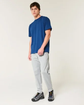 Afslappet stretch-T-shirt