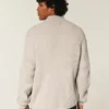 Afslappet sweater med grafisk lynlås Afslappet sweater med grafisk lynlås
