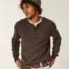 Afslappet termisk Henley
