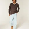 Afslappet termisk Henley