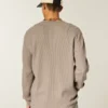 Afslappet termisk Henley Afslappet termisk Henley