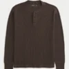 Afslappet termisk Henley