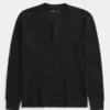 Afslappet termisk Henley