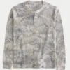 Afslappet termisk Henley