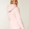 All-weather jakke med imiteret pelsfor All-weather jakke med imiteret pelsfor