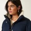 All-weather pufferjakke med imiteret pelsfor All-weather pufferjakke med imiteret pelsfor