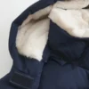 All-weather pufferjakke med imiteret pelsfor All-weather pufferjakke med imiteret pelsfor