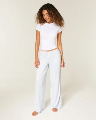Always Cozy Pointelle boxershorts med brede ben