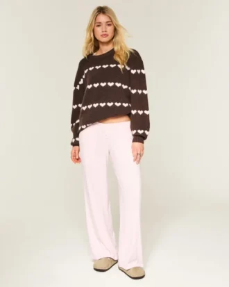 Always Cozy Pointelle boxershorts med brede ben