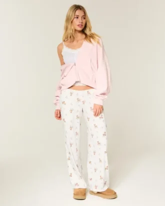 Always Cozy Pointelle boxershorts med brede ben