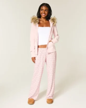 Always Cozy Wide-Leg Pants