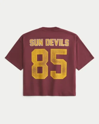 Arizona State University Sun Devils grafisk fodboldtrøje Arizona State University Sun Devils grafisk fodboldtrøje