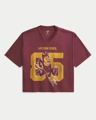 Arizona State University Sun Devils grafisk fodboldtrøje Arizona State University Sun Devils grafisk fodboldtrøje