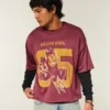 Arizona State University Sun Devils grafisk fodboldtrøje Arizona State University Sun Devils grafisk fodboldtrøje