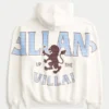 Aston Villa F.C. grafisk hættetrøje Aston Villa F.C. grafisk hættetrøje