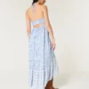 Asymmetrisk halterneck-maxi-kjole Asymmetrisk halterneck-maxi-kjole