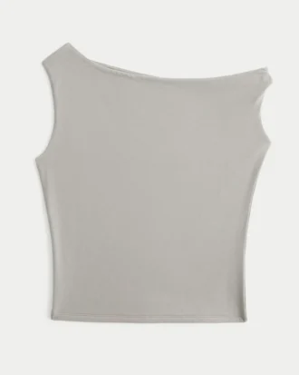 Asymmetrisk off-shoulder top