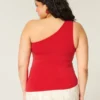 Asymmetrisk one-shoulder top
