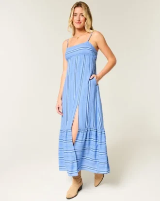 Babydoll maxi-kjole