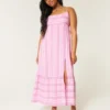 Babydoll maxi-kjole Babydoll maxi-kjole