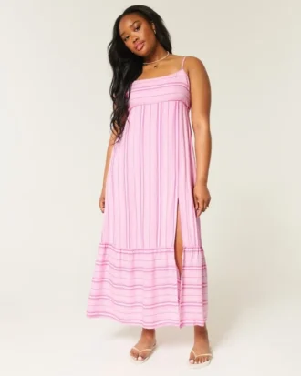 Babydoll maxi-kjole