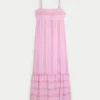 Babydoll maxi-kjole Babydoll maxi-kjole
