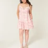 Babydoll minikjole Babydoll minikjole