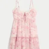 Babydoll minikjole Babydoll minikjole